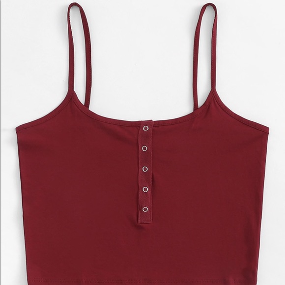 Snap It Up Crop Cami - Picture 2 of 7